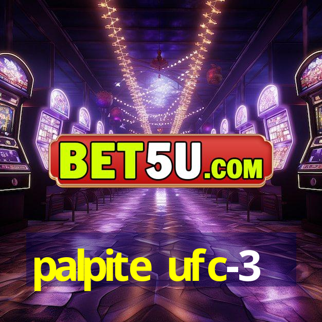 palpite ufc